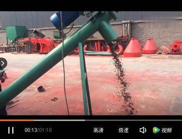 螺旋提升機試機現場(chǎng)視頻